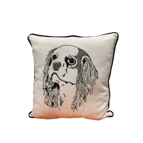 KING CHARLES SPANIEL DOG PILLOW