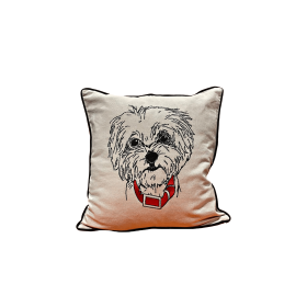 MALTESE DOG PILLOW